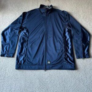 Nike Jacket Mens Extra‎ Large Blue Basketball Full Zip Activewear Track Athletic